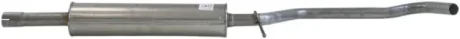 Глушник вихлопної системи середній AUDI A3, VW GOLF SPORTSVAN VII, GOLF VII 1.4/1.4ALK 09.12-10.20 BOSAL 284987