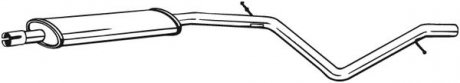 Глушник середній BOSAL 285-385