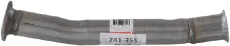 Труба вихлопного газу BOSAL 741355