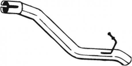 Вихлопна труба задній BOSAL 750275 (фото 1)