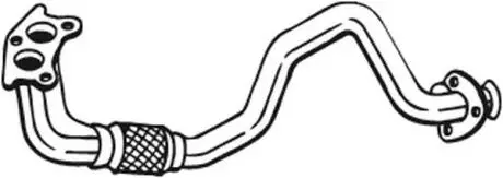 Труба вихлопного газу BOSAL 753113