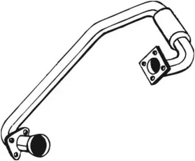 Труба выхлопного газа BOSAL 787563