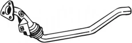 Глушитель передний AUDI A4 04-09 BOSAL 800-055
