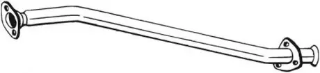 Вихлопна труба середня BOSAL 800251