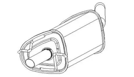 Глушник BOSAL BS 141-019