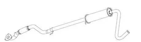 Глушник BOSAL BS 293-049
