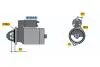 Стартер BOSCH 0001115082 реставрація 0001115082