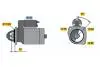 Стартер BOSCH 0001231036 реставрація