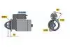 Стартер BOSCH 0001362309 реставрація