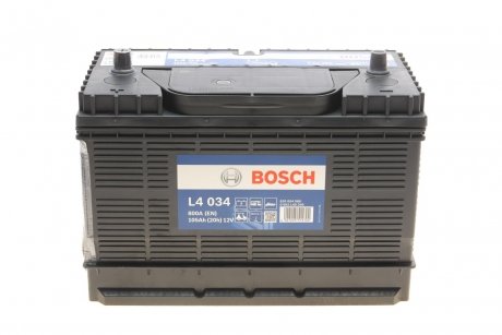Аккумуляторная батарея 105Ah/800A (330x174x240/+L/B00) Водный транспорт/Кемпинг/Гольф-кар BOSCH 0 092 L40 340