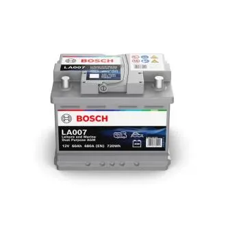 Акумулятор 12В/60Ач/680А BOSCH 0 092 LA0 070