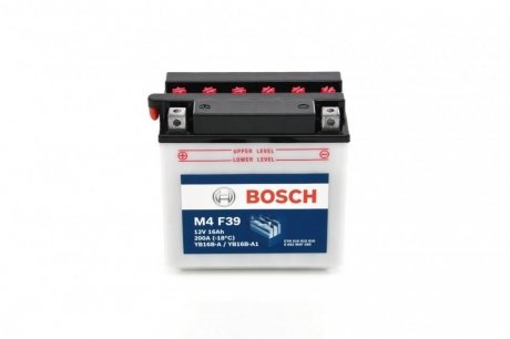 Акумуляторна батарея 16Ah/200A (160x90x161/+R/B0) (мото) (сухозаряджень)) BOSCH 0 092 M4F 390 (фото 1)