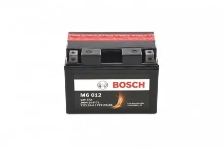 Аккумулятор сухозаряженный AGM 9Ah 200А BOSCH 0092M60120 (фото 1)