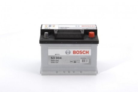 Акумуляторна батарея 53Ah/500A (242x175x175/+R/B13) BOSCH 0 092 S30 041 (фото 1)