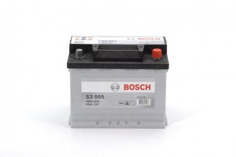 Акумуляторна батарея 56Ah/480A (242x175x190/+R/B13) BOSCH 0 092 S30 050 (фото 1)