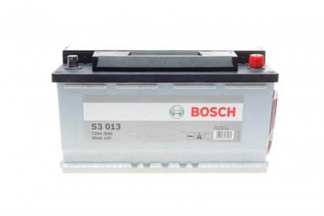 Акумуляторна батарея 90Ah/720A (353x175x190/+R) S3 BOSCH 0 092 S30 130 (фото 1)