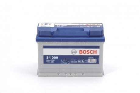 Акумуляторна батарея 74Ah/680A (278x175x190/+L/B13) BOSCH 0 092 S40 090 (фото 1)