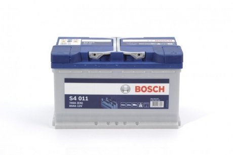 Акумуляторна батарея 80Ah/740A (315x175x190/+R/B13) BOSCH 0 092 S40 110 (фото 1)