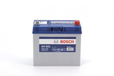 Акумуляторна батарея 45Ah/330A (238x129x227/+R) S4 Азія BOSCH 0 092 S40 210