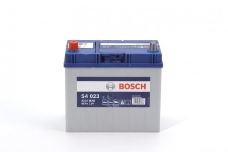 Акумуляторна батарея 45Ah/330A (238x129x227/+L/B00) Азія BOSCH 0 092 S40 230 (фото 1)