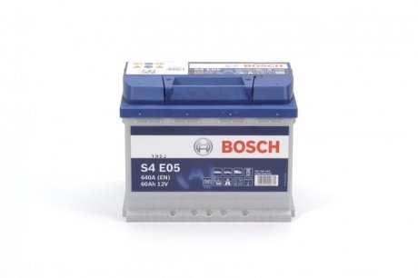 Акумуляторна батарея 60Ah/640A (242x175x190/+R/B13) (Start-Stop EFB) BOSCH 0 092 S4E 051
