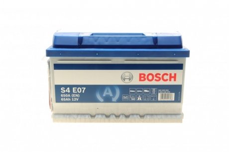 Акумуляторна батарея 65Ah/650A (278x175x175/+R/B13) (Start-Stop EFB) BOSCH 0 092 S4E 070