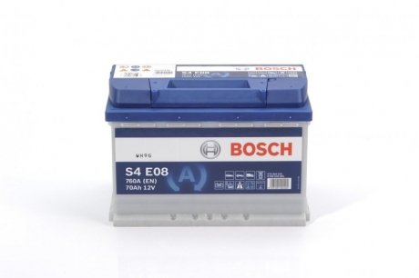 Акумуляторна батарея 70Ah/760A (278x175x190/+R/B13) (Start-Stop EFB) BOSCH 0 092 S4E 081 (фото 1)