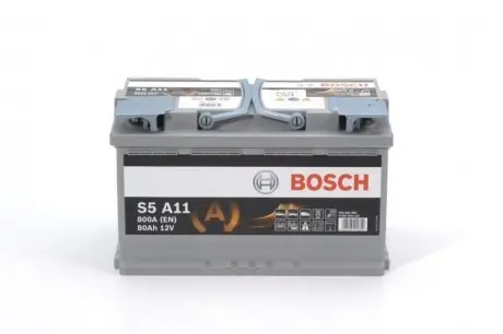Акумуляторна батарея 80Ah/800A (315x175x190/+R/B13) (Start-Stop AGM) BOSCH 0 092 S5A 110
