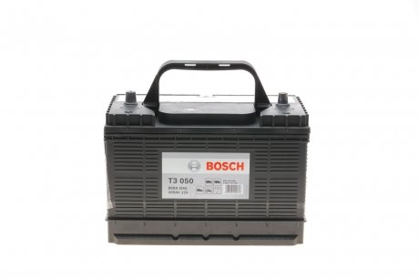 Акумулятор 105Ah-12v (T3050) (330x172x240),L,EN800 клеми по центру BOSCH 0092T30500 (фото 1)