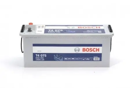 Акумулятор 140Ah-12v (T4075) (513x189x223),полярність зворотна (3),EN800 BOSCH 0 092 T40 750