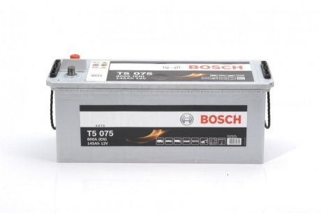 Акумуляторна батарея 145Ah/800A (513x188x223/+L/B00) BOSCH 0 092 T50 750 (фото 1)