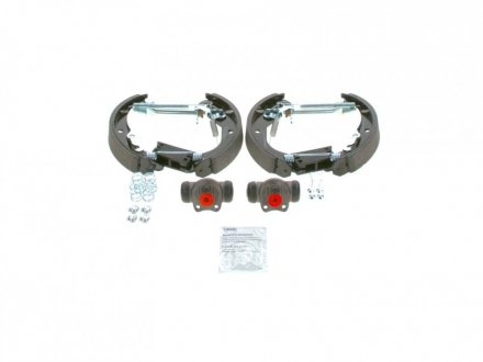 Тормозные колодки задние (бараб.) Opel Corsa B/Astra F/Tigra BOSCH 0204114581