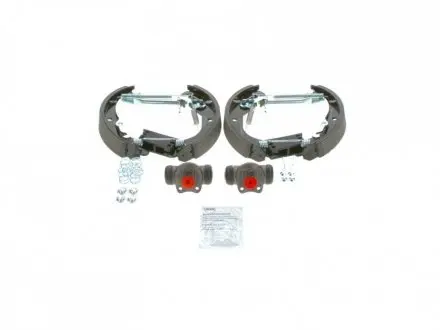 Гальмівні колодки задні (бараб.) Opel Corsa B/Astra F/Tigra BOSCH 0204114581
