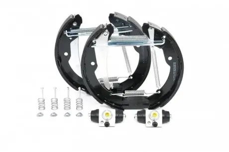 Тормозные колодки бараб. + кол.цилиндры SUPER PRO VAG Inca/Octavia/Caddy 'R' 1,4-2,0'95-10 BOSCH 0204114635