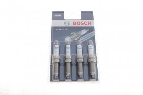 Свеча зажигания (к-кт 4шт) Citroen C3/C4/Peugeot 3008/308/5008/Partner 1.2PureTech 16- BOSCH 0 242 145 804