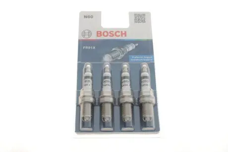 Свеча FR91X 4 ШТ – кратн. 10 шт BOSCH 0 242 222 804