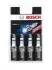 Свеча зажигания FR78X SUPER4 (VW GOLF IV, POLO) (4 шт. бл.) (выр-во) BOSCH 0242232802 (фото 6)