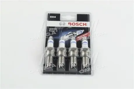 Свеча WR78X 4 ШТ (Герм.) LADA кратн. 10 шт. BOSCH 0242232804