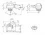 Датчик давления топлива Volvo C30/S60/XC70/XC90 2.5-4.4 00-10 BOSCH 0 261 230 110 (фото 5)