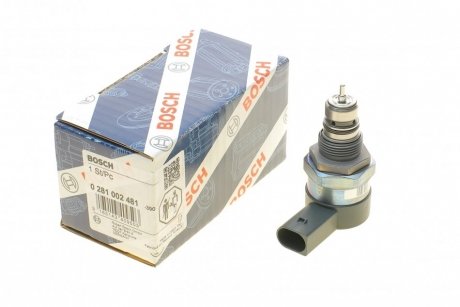 Клапан редукционный рейки паливної MB E-class (W211) OM647/OM648) 02-08/BMW 5 (E60) (M57/M47) 04-10 BOSCH 0 281 002 481