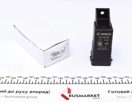 Реле свечей накаливания Fiat Ducato 2.3/3.0D Multijet/Iveco Daily 2.8 04- BOSCH 0 281 003 039