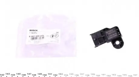 Датчик тиску наддува Opel Astra 10- BOSCH 0 281 006 076