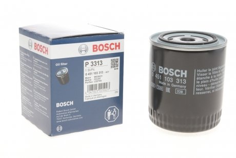 Фильтр масляный VW Passat/Audi A4/A6/A8 2.4-3.0 91-05 (h=114mm) BOSCH 0 451 103 313