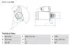 Стартер BOSCH 0 986 010 850 (фото 1)