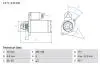 Стартер BOSCH 0 986 014 371 (фото 1)