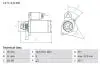 Стартер BOSCH 0 986 016 730 (фото 1)