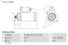 Стартер BOSCH 0 986 017 000 (фото 1)