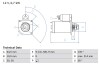 Стартер BOSCH 0986017030 (фото 1)