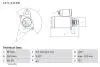 Стартер BOSCH 0 986 017 120 (фото 1)
