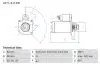 Стартер BOSCH 0986017320 (фото 1)